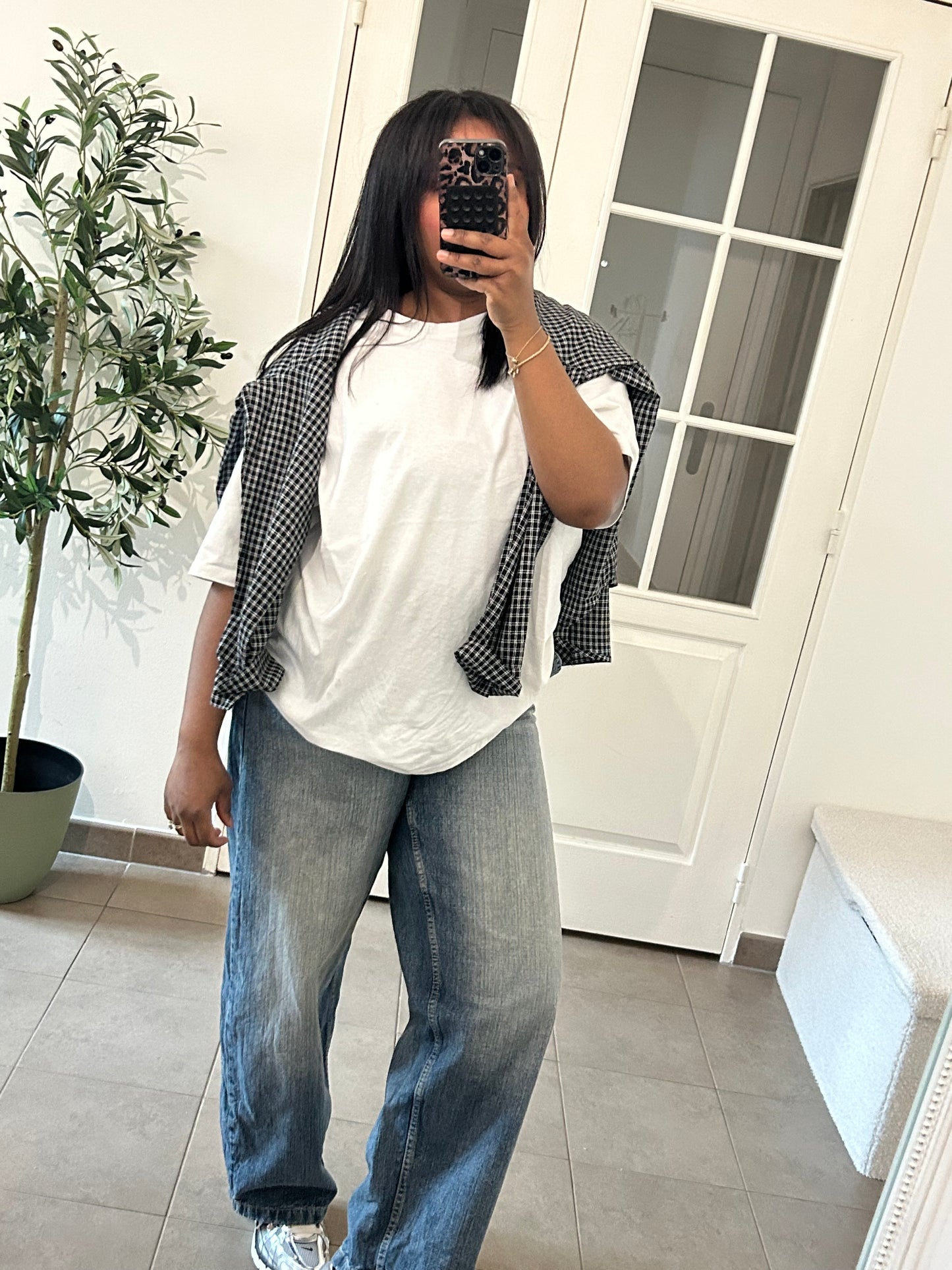 CHEMISE À CARREAUX