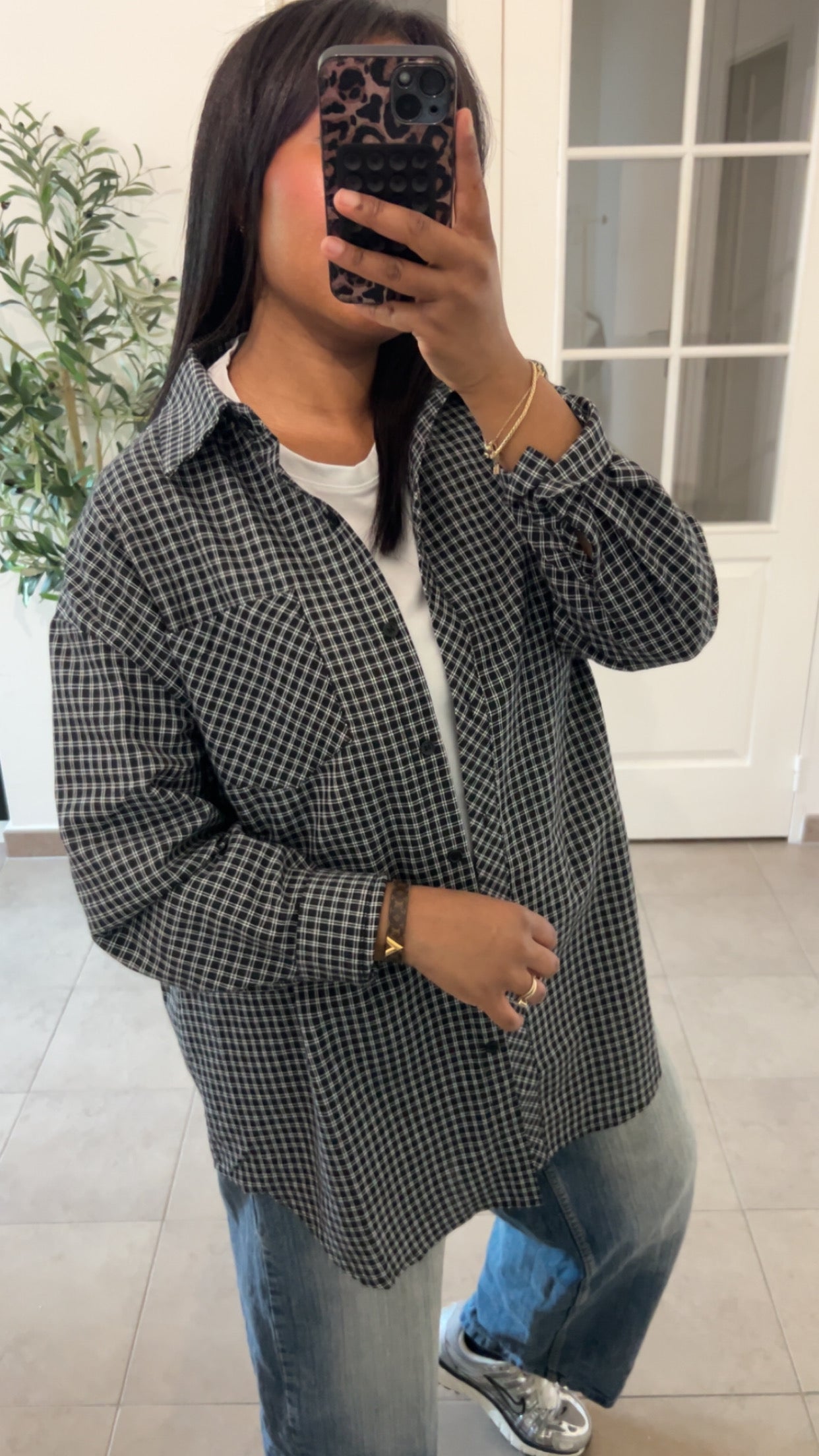CHEMISE À CARREAUX